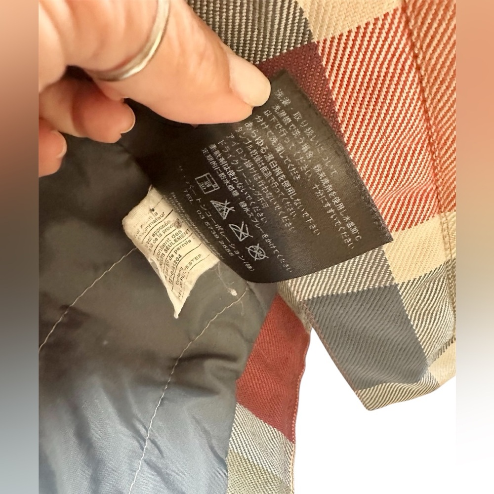 Burton Snowboard Multicolor Plaid Jacket with Hood - Picture 6 of 9